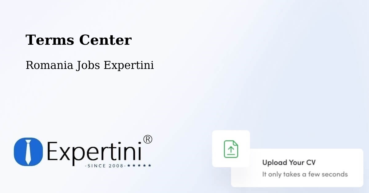 Terms of Service – Bichiș - Romania Jobs Expertini